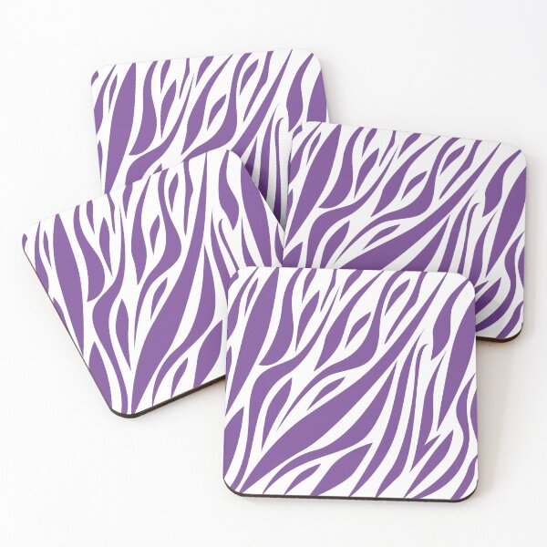 Item preview, Purple zebra patterns designed and sold by Wolagno.