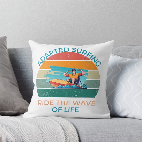 Item preview, Adapted Surf inclusive design, "Ride the wave of life" designed and sold by StyleFused.