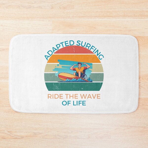 Item preview, Adapted Surf inclusive design, "Ride the wave of life" designed and sold by StyleFused.