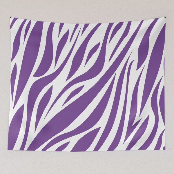 Item preview, Purple zebra patterns designed and sold by Wolagno.