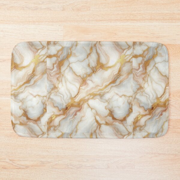 Item preview, White and Gold Marble Pattern – Elegant Soft Marble Illustration for Luxurious Home Décor and Fashion Accessories designed and sold by 21 Dragonflies.