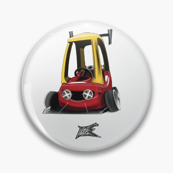 Item preview, kids toycar stanced red yellow  designed and sold by NaquashM.
