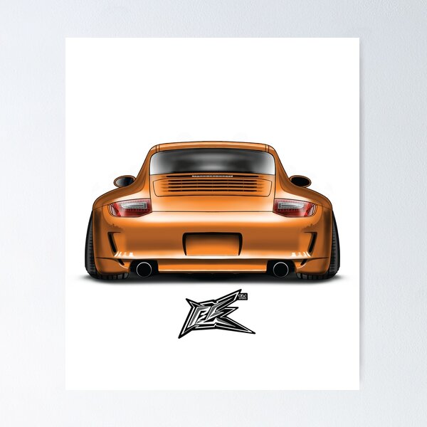 Item preview, 996 911 c2s orange  designed and sold by NaquashM.