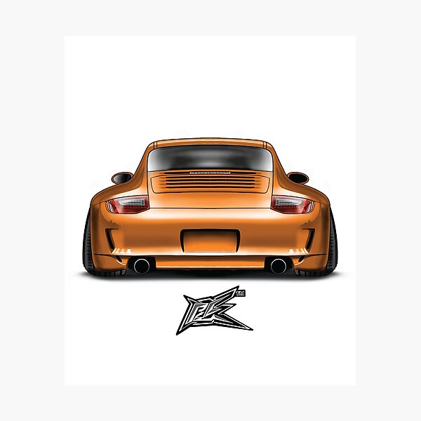 Item preview, 996 911 c2s orange  designed and sold by NaquashM.