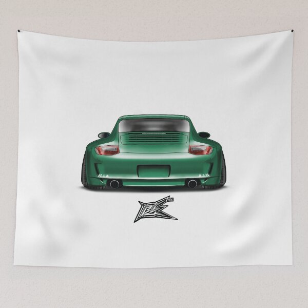 Item preview, 996 911 c2s green  designed and sold by NaquashM.