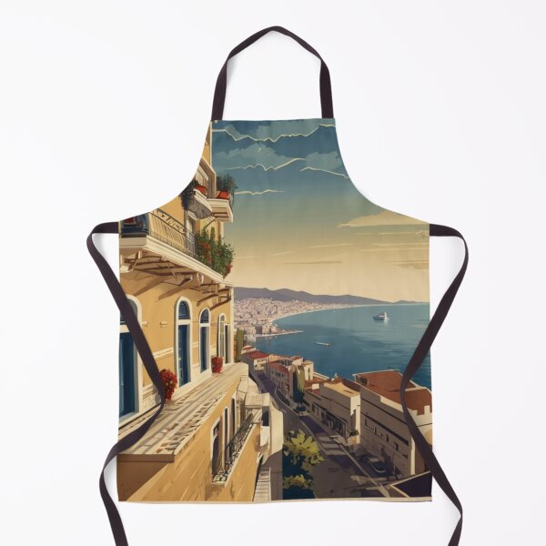 Item preview, 067 Vintage Thessaloniki, Greece Poster Design designed and sold by Alexis Art Collection.