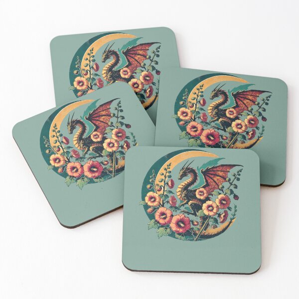 Item preview, Floral Dragon designed and sold by FrictionMaxxing.