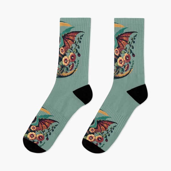 Item preview, Floral Dragon designed and sold by FrictionMaxxing.