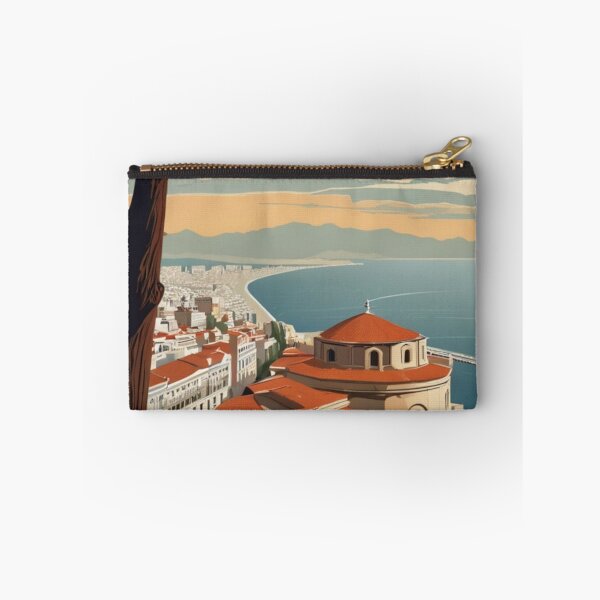 Item preview, 068 Vintage Thessaloniki, Greece Poster Design designed and sold by Alexis Art Collection.
