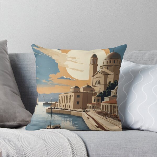 Item preview, 069 Vintage Thessaloniki, Greece Poster Design designed and sold by Alexis Art Collection.