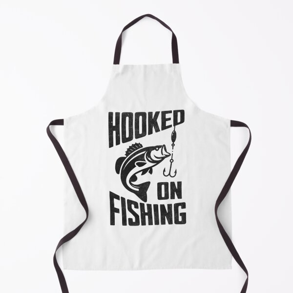 Item preview, Hooked on Fishing Angler designed and sold by PrintCrafting.