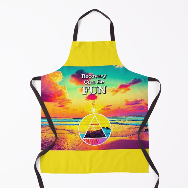 Item preview, Recovery Can Be FUN AA Slogan Beach at Sunrise designed and sold by ApexDesigners.