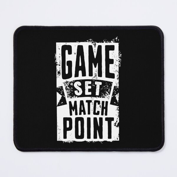 Item preview, Game Set Match Point Tennis Enthusiast designed and sold by PrintCrafting.