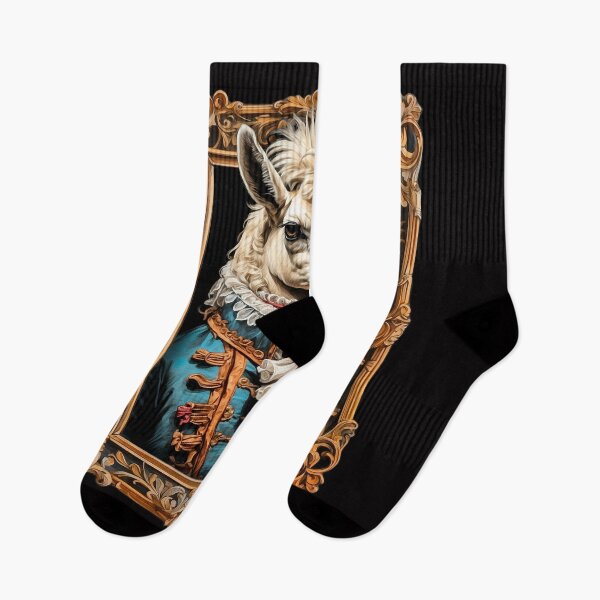 Item preview, Regal Llama in Royal Attire Baroque Style  designed and sold by DrawHandArt.