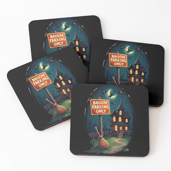 Item preview, Witch Broom Parking Only designed and sold by Giggle Gear Tees.