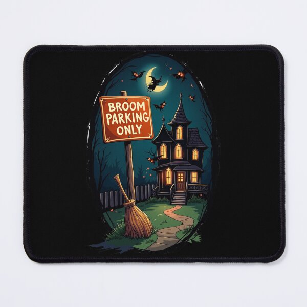 Item preview, Witch Broom Parking Only designed and sold by Giggle Gear Tees.