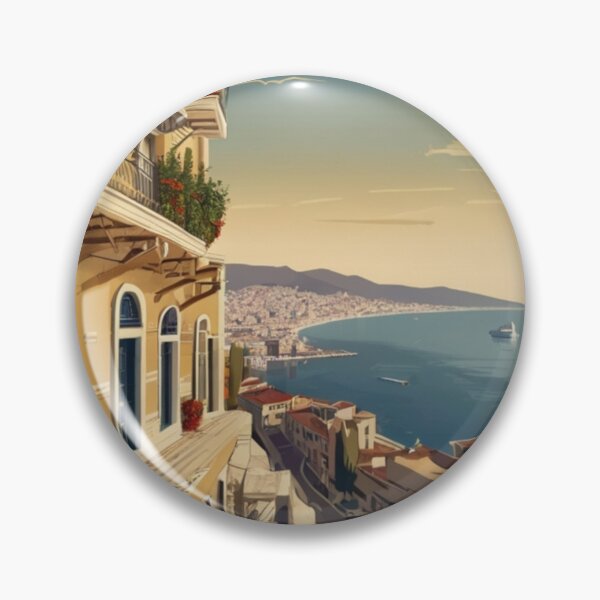 Item preview, 067 Vintage Thessaloniki, Greece Poster Design designed and sold by Alexis Art Collection.
