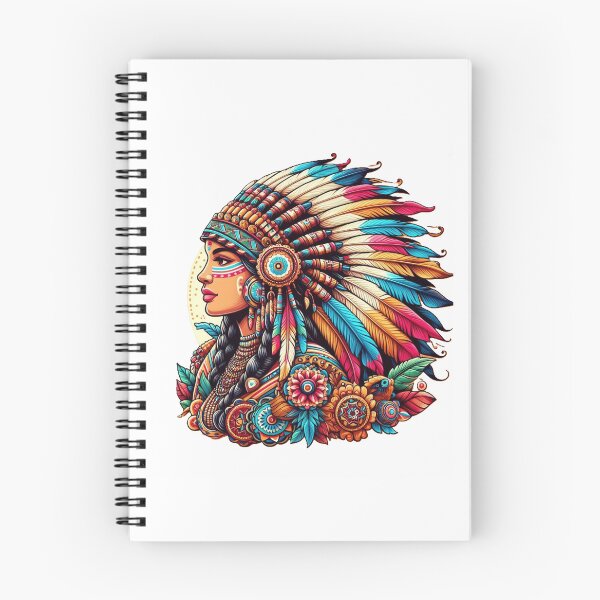 Item preview, Espíritu vibrante: colorido indio americano designed and sold by Lucky-Spring.