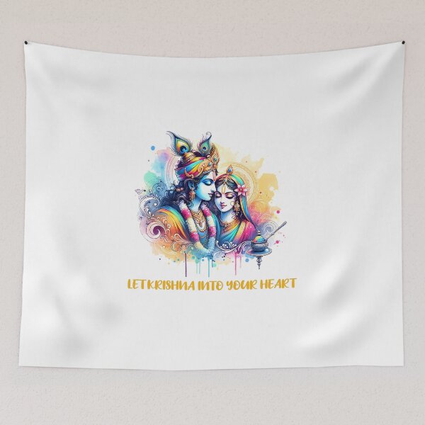 Item preview, Let Krishna into Your Heart designed and sold by Indyadizine.