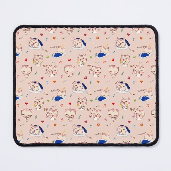 Item preview, Pastel Pink Cat Seamless Pattern designed and sold by SeamlessHub4289.
