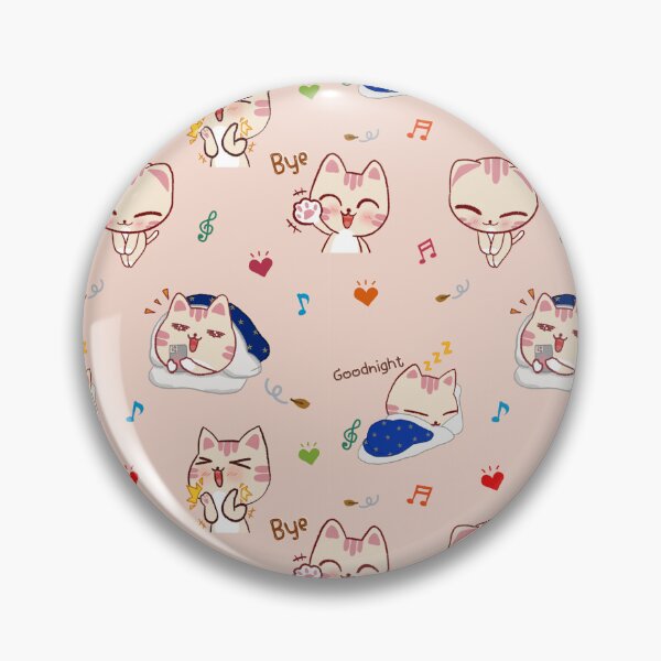 Item preview, Pastel Pink Cat Seamless Pattern designed and sold by SeamlessHub4289.