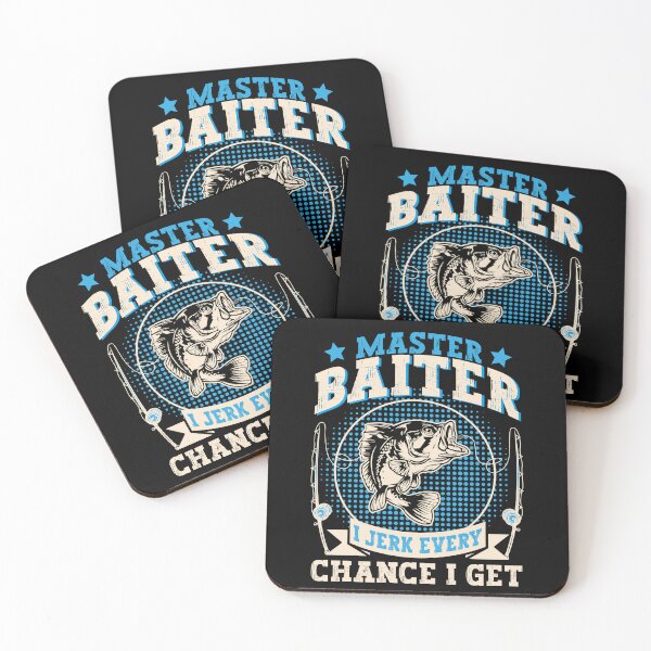 Item preview, Master Baiter I Jerk Every Chance I Get Fishing designed and sold by PrintCrafting.