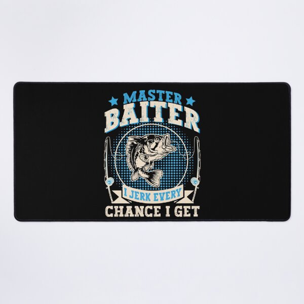 Item preview, Master Baiter I Jerk Every Chance I Get Fishing designed and sold by PrintCrafting.