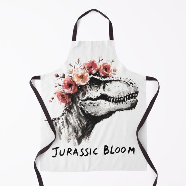 Item preview, Jurassic Bloom: T-Rex with Flower Crown Design designed and sold by Slick-Waffles.