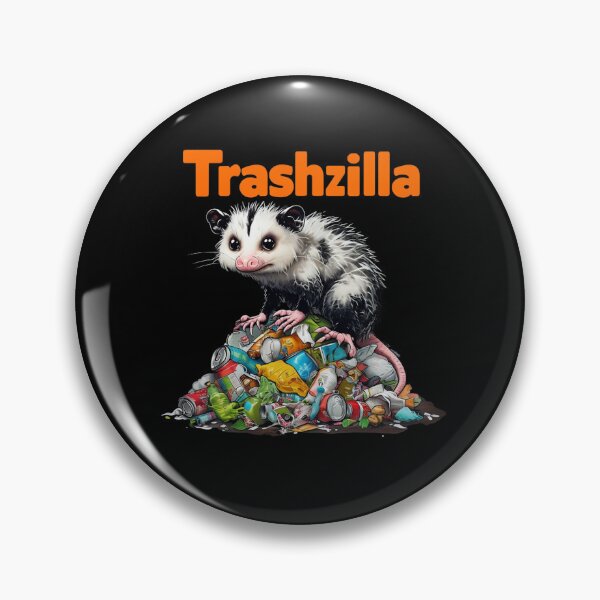 Item preview, Trashzilla Possum Funny Environmental Awareness designed and sold by Hananiah Merch.