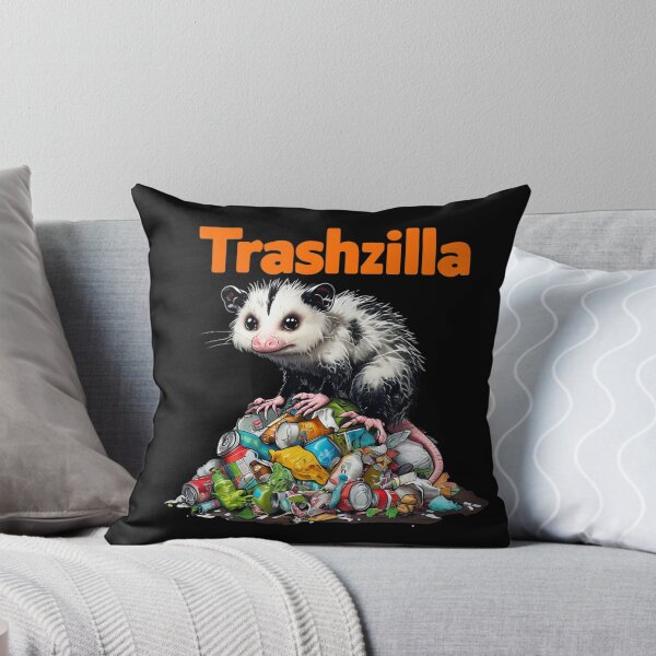 Item preview, Trashzilla Possum Funny Environmental Awareness designed and sold by Hananiah Merch.