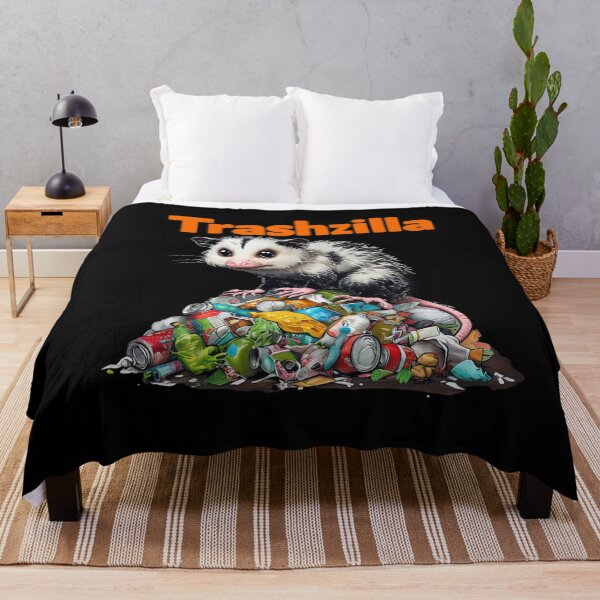 Item preview, Trashzilla Possum Funny Environmental Awareness designed and sold by Hananiah Merch.