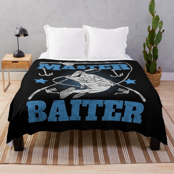 Item preview, Master Baiter Funny Fishing designed and sold by PrintCrafting.
