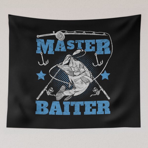 Item preview, Master Baiter Funny Fishing designed and sold by PrintCrafting.
