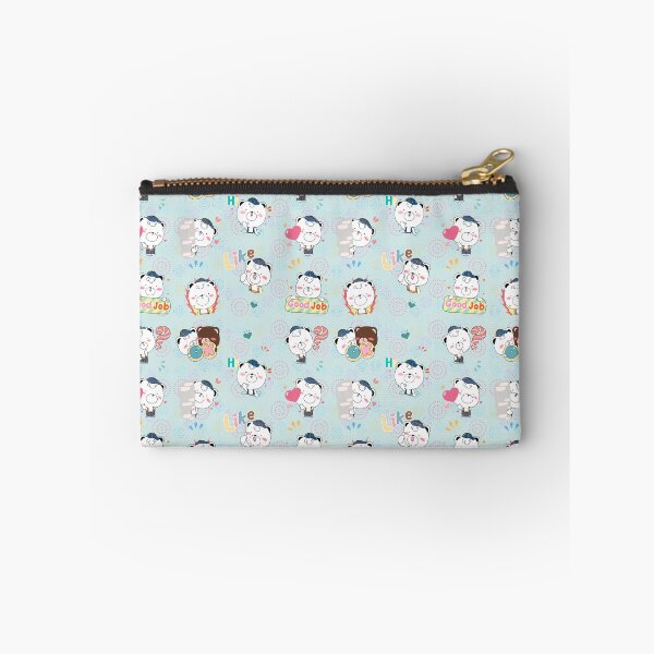 Item preview, Cute White Bear Seamless Pattern  designed and sold by SeamlessHub4289.