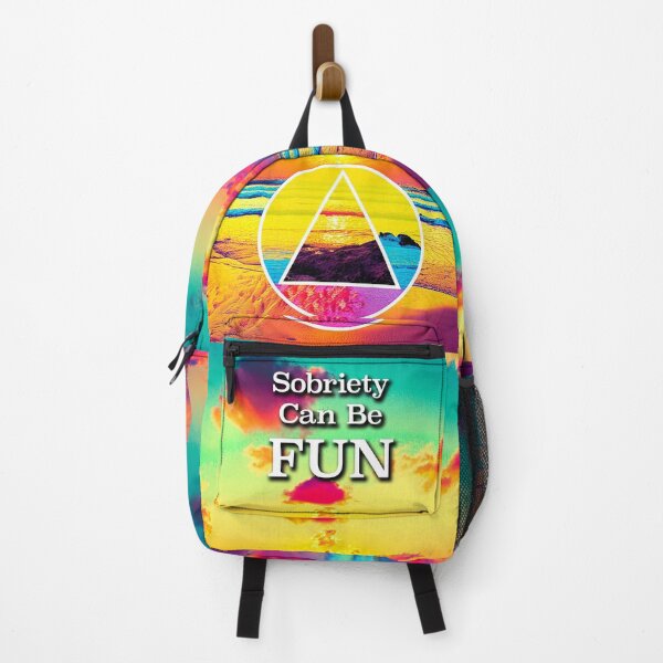 Item preview, Sobriety Can Be FUN AA Slogan Beach at Sunrise designed and sold by ApexDesigners.