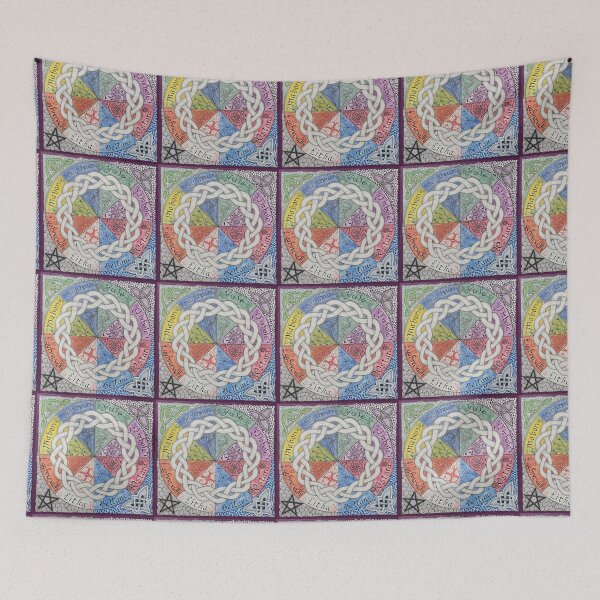 Item preview, Wheel of the Year - Celtic Knot  designed and sold by Beth A. Stockdell.