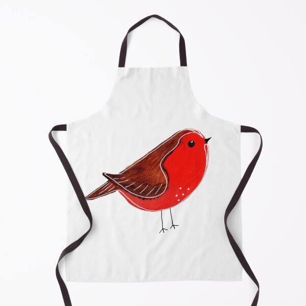 Item preview, Cute watercolour Christmas robin red breast designed and sold by Thecraftbus.