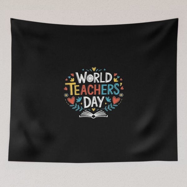 Item preview, World Teachers Day: Celebrating Educators Everywhere designed and sold by love3617.