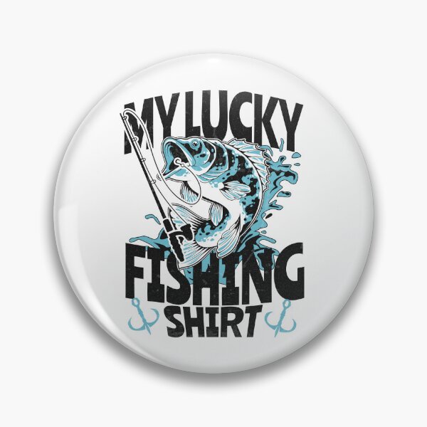 Item preview, My Lucky Fishing Shirt Fun Fishing designed and sold by PrintCrafting.
