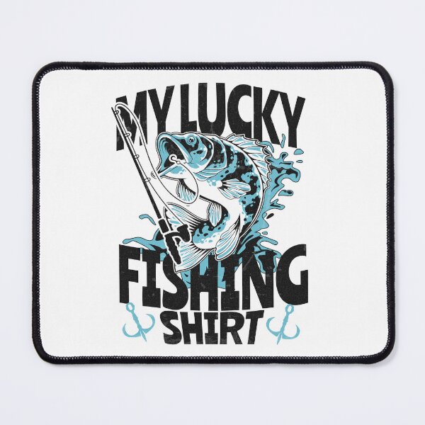 Item preview, My Lucky Fishing Shirt Fun Fishing designed and sold by PrintCrafting.
