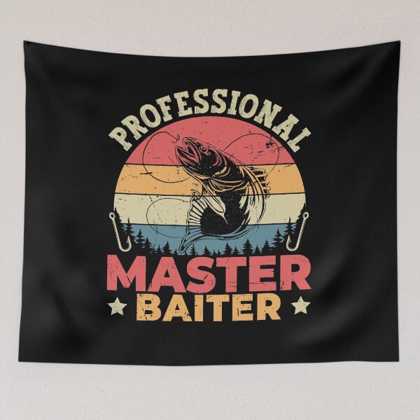 Item preview, Professional Master Baiter Retro Fishing designed and sold by PrintCrafting.