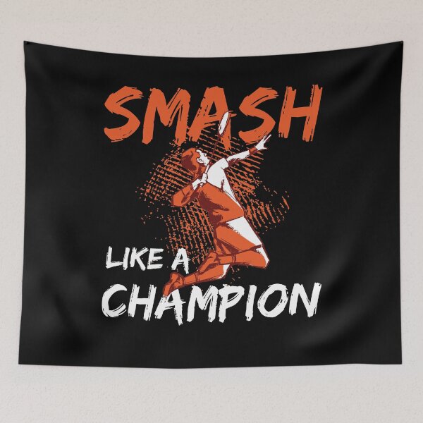 Item preview, Smash Like a Champion Badminton Player designed and sold by PrintCrafting.