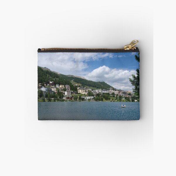 Item preview, view on the St Moritz lake in summer designed and sold by svanaerschot.