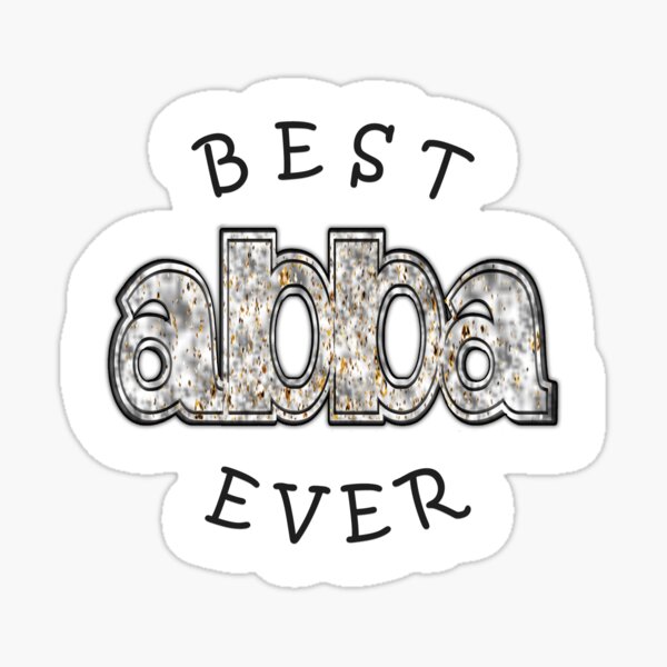 Item preview, Best Abba Ever Proud Dad designed and sold by NicSmiles.