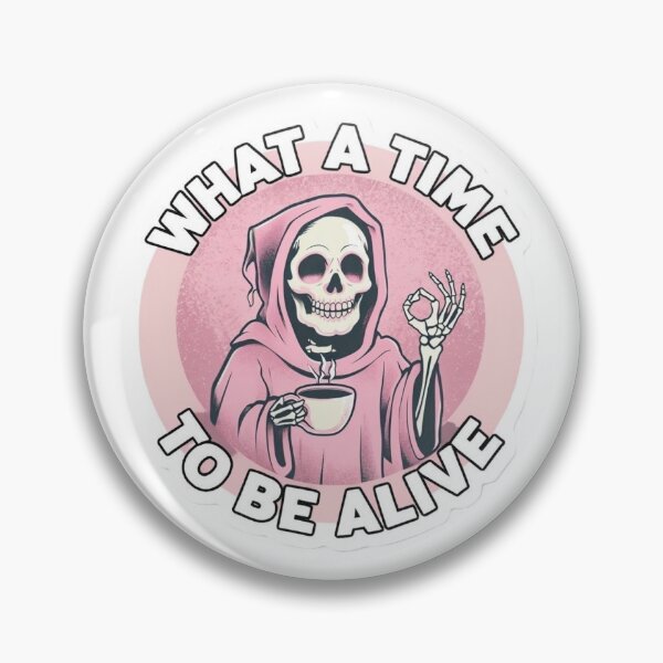 Item preview, Tea Skeleton Inspirational Saying designed and sold by llecus.