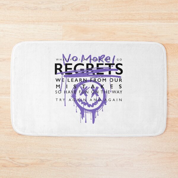 Item preview, no more regret designed and sold by YoshiArtDesign.