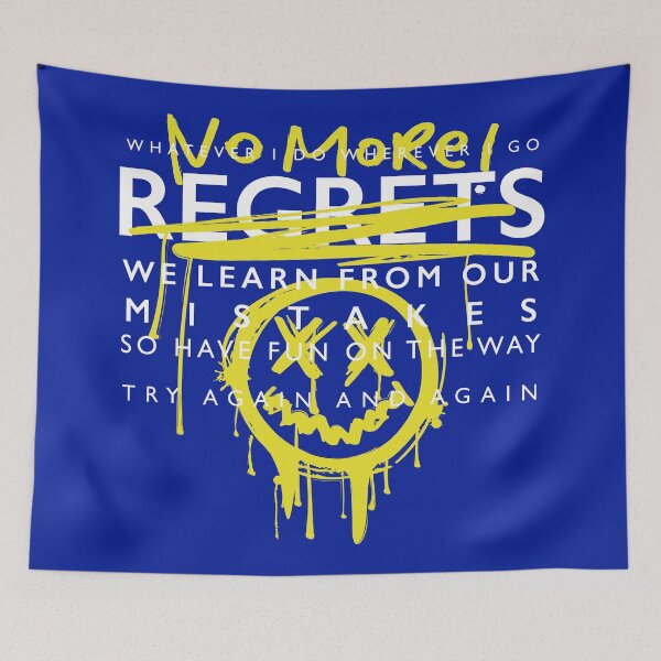 Item preview, no more regret designed and sold by YoshiArtDesign.