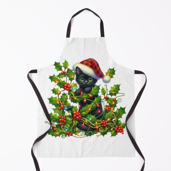Item preview, Gatito de navidad designed and sold by Mary Blackburn.