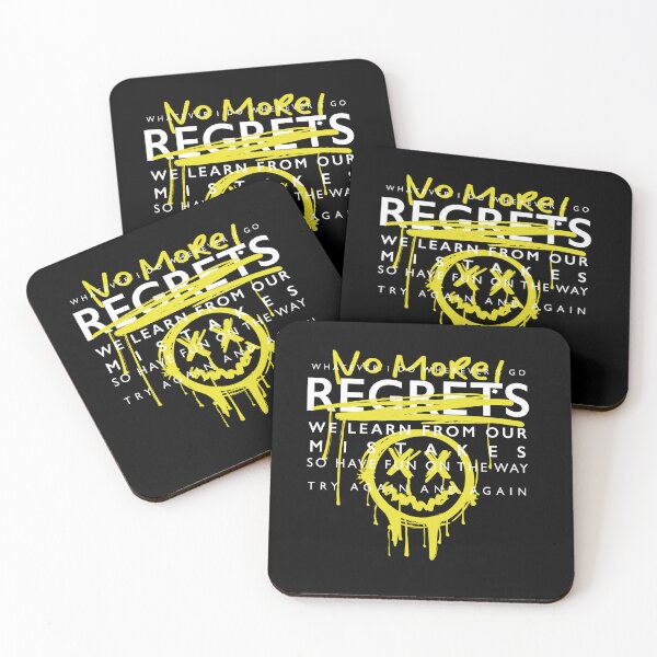 Item preview, no more regret designed and sold by YoshiArtDesign.