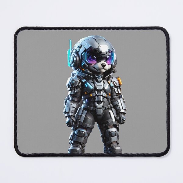 Item preview, Cyber Patrol Chibi Dog designed and sold by cerealbox-labs.